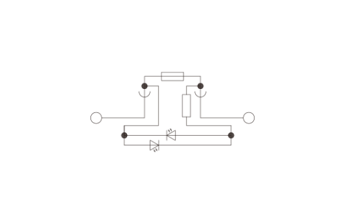Клеммная колодка на DIN-рейку DP4N-TFHLXX