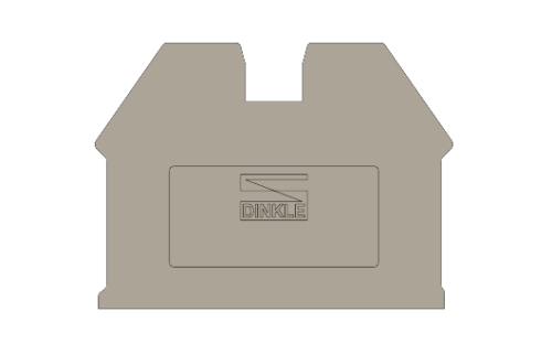 Торцевая крышка DIN-рейки DK6NCA
