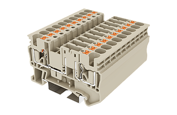 Клеммная колодка на DIN-рейку DP4N-TFU