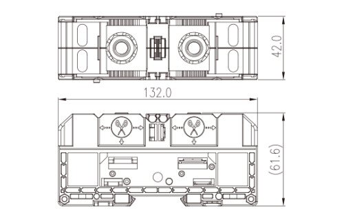 Клеммная колодка на шпильке DKM120