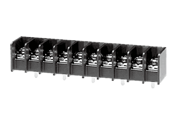 Клемма барьерная однорядная 0167-10XX