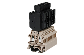 Клеммная колодка на DIN-рейку DK2.5N-M