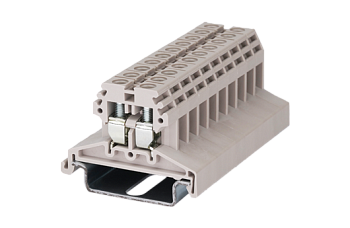 Клеммная колодка на DIN-рейку DK4P