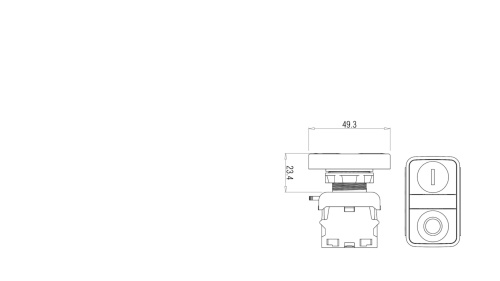 Кнопка управления DSRL-1C1O
