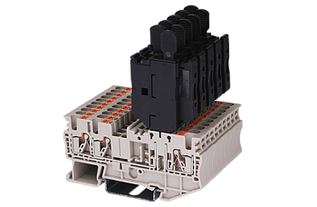Клеммная колодка на DIN-рейку DP2.5N-TN-M
