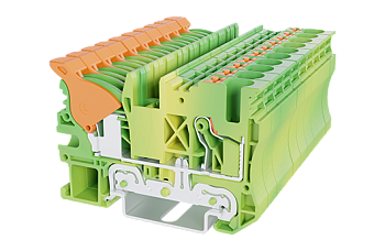 Клеммная колодка на DIN-рейку DPH6-DP-PE