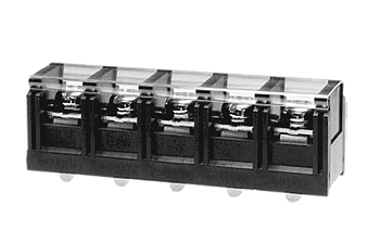 Клемма барьерная однорядная 0166-80XXC