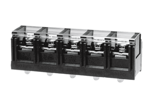 Клемма барьерная однорядная 0166-80XXC