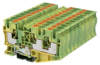 Клеммная колодка на DIN-рейку DP10-TN-PE