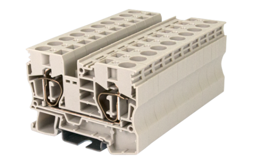 Клеммная колодка на DIN-рейку AK10