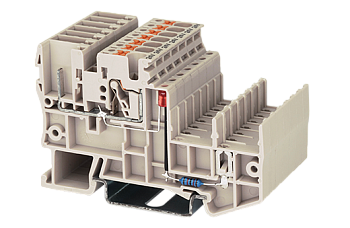 Клеммная колодка на DIN-рейку DP2.5SGT-L24