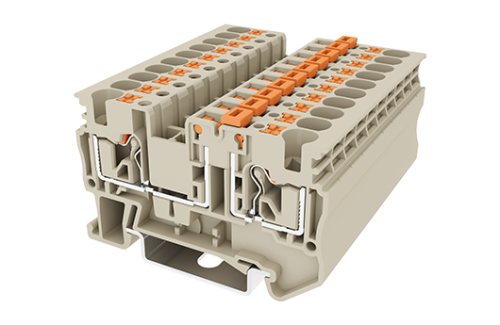 Клеммная колодка на DIN-рейку DP4N-TG