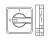 Аварийный двухпозиционный переключатель (0-1) CS010270E