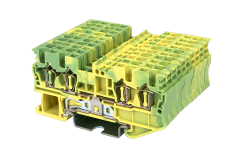 Клеммная колодка на DIN-рейку AK2.5-TR-PE