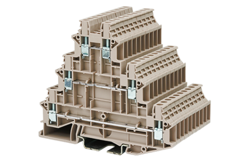 Клеммная колодка на DIN-рейку DK2.5N-3L