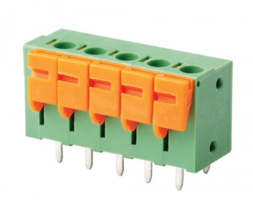 Клеммник пружинный AS142V-5.0-09P
