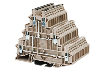 Клеммная колодка на DIN-рейку DK2.5N-3L-PV