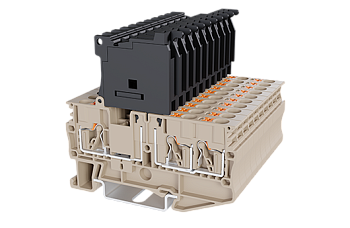 Клеммная колодка на DIN-рейку DP2.5NU-TN-TFLXX
