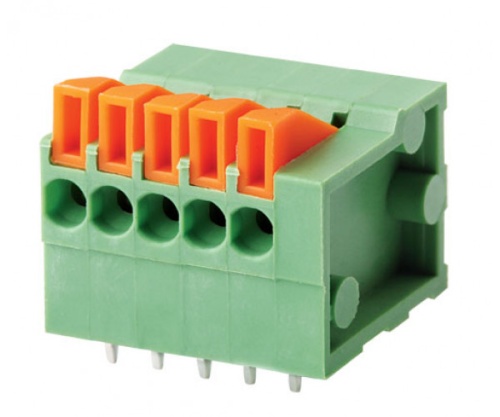 Клеммник пружинный WJ141R-2.54-08P