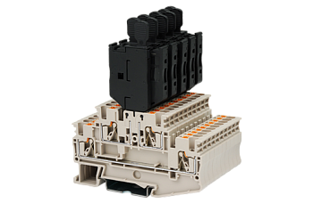 Клеммная колодка на DIN-рейку DPP2.5N-M