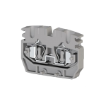 306439, Миниклеммник пружинный промежут., 2,5 мм.кв. (серый); MYPK2,5 (упак 100 шт)